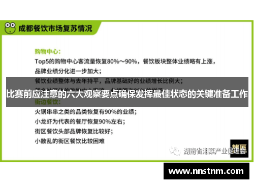 比赛前应注意的六大观察要点确保发挥最佳状态的关键准备工作